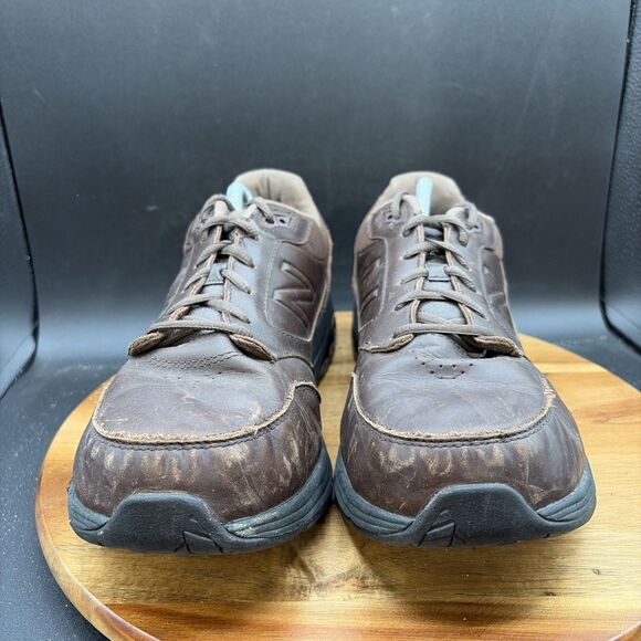 New Balance 928V3 Mens Size 10 4E Walking Shoes Brown Leather Sneakers MW928BR3 main image 5